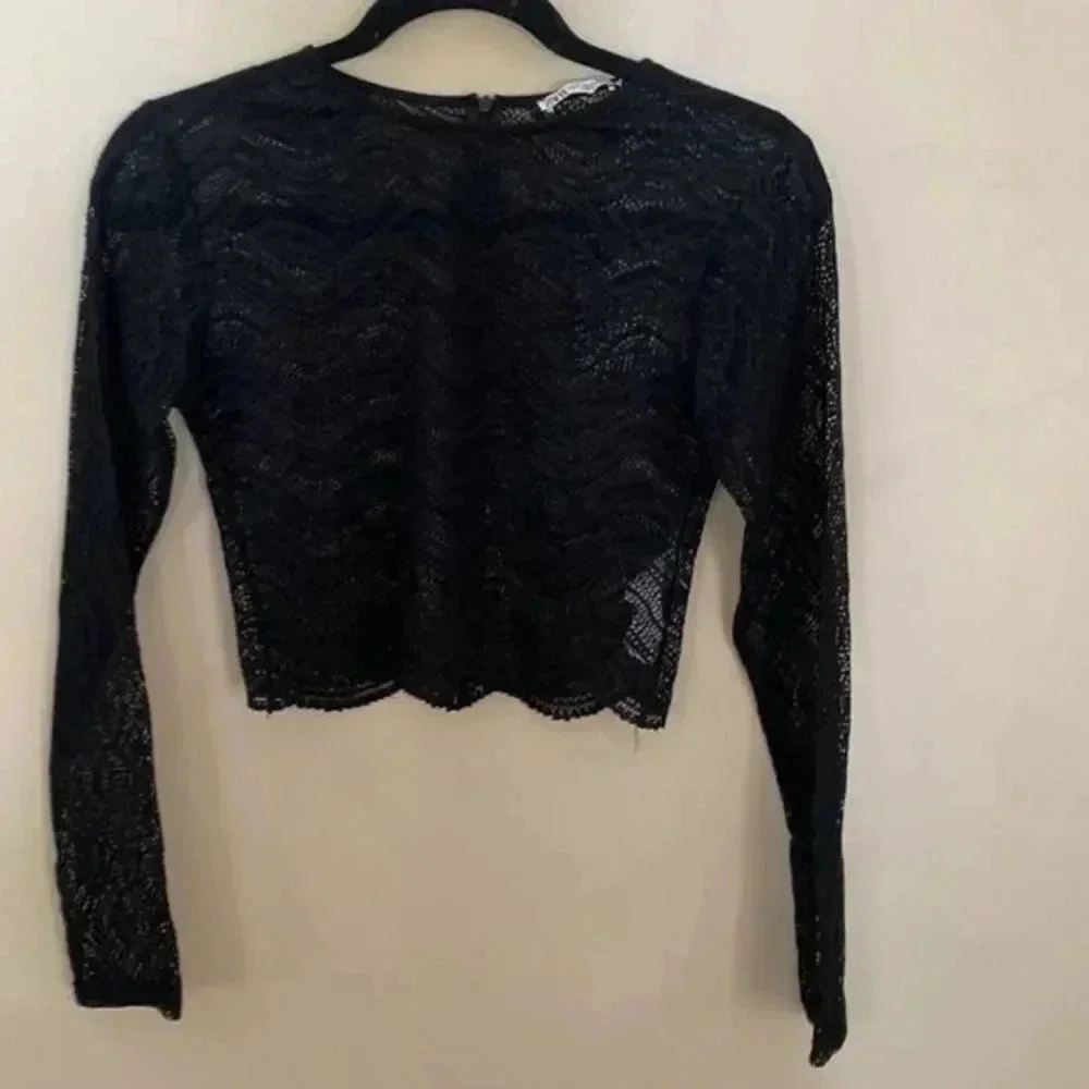 Zara lace top